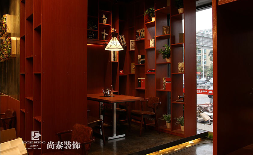 牛肉火鍋店裝修實(shí)景圖-十秒嫩牛