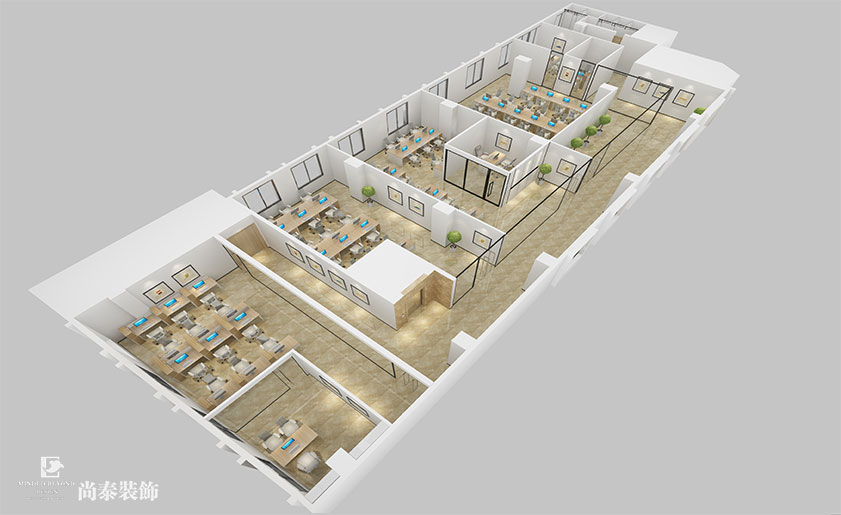 健康溫馨酒店裝修設計 | 藍碩商務大廈