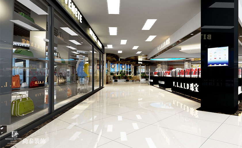 18000㎡商場裝修設計 | 藍海時代廣場