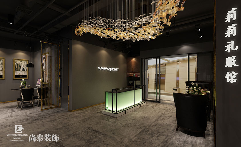 知名品牌婚紗攝影店設計裝修 | 金夫人婚紗攝影