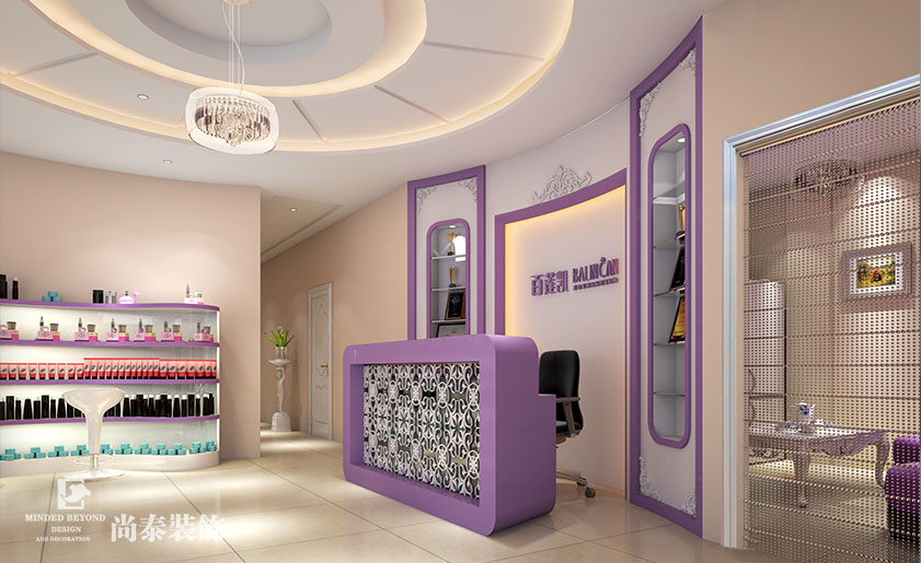 130平米知名美容院設計 | 百蓮凱