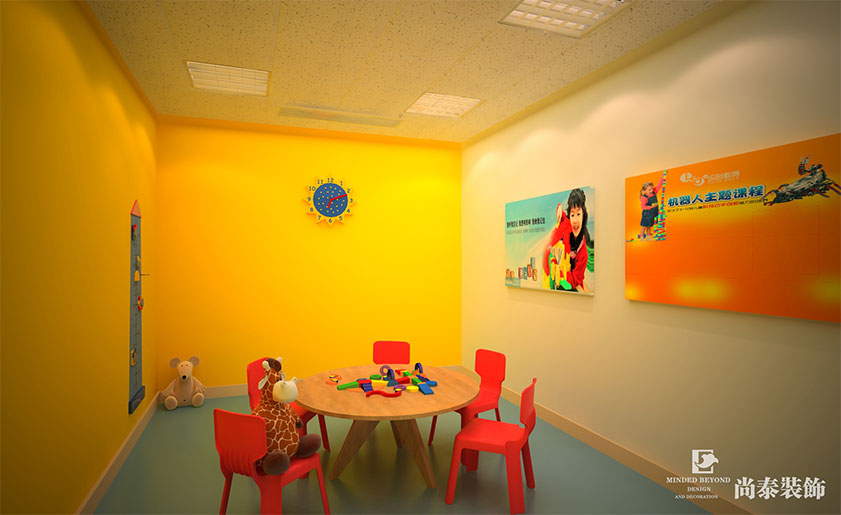 200平米幼兒教育機構設計裝修 | 樂創教育