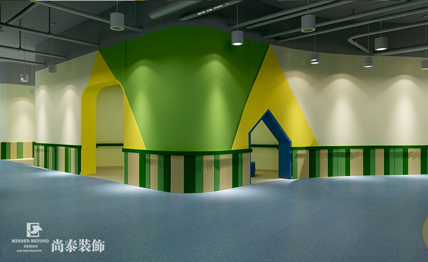 1000平米早教中心裝修設計