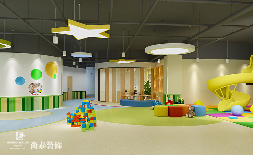 1000平米早教中心裝修設計
