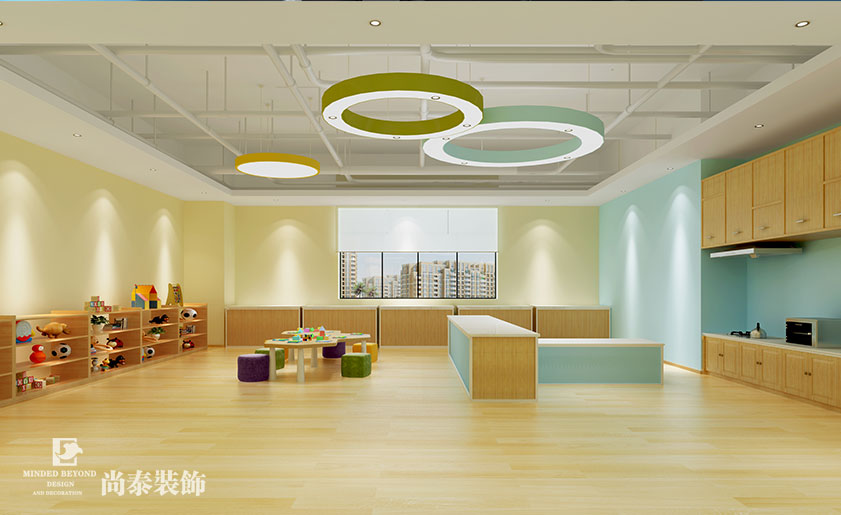 1000平米早教中心裝修設計