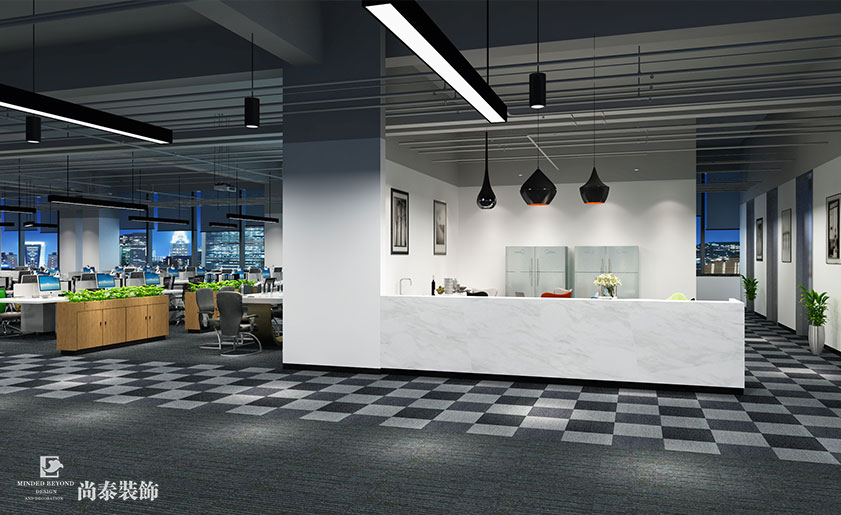 2300平米世界名企辦公室設計 | 日立咨詢