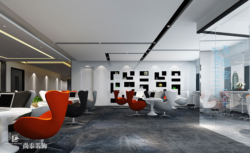 2300平米世界名企辦公室設計 | 日立咨詢