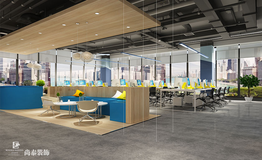 1200平方跨國公司辦公室設計 | 太平洋電信