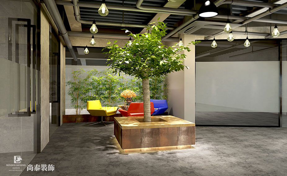 3700余平米眾創(chuàng)空間生態(tài)圈裝修設(shè)計(jì) | 微谷眾創(chuàng)