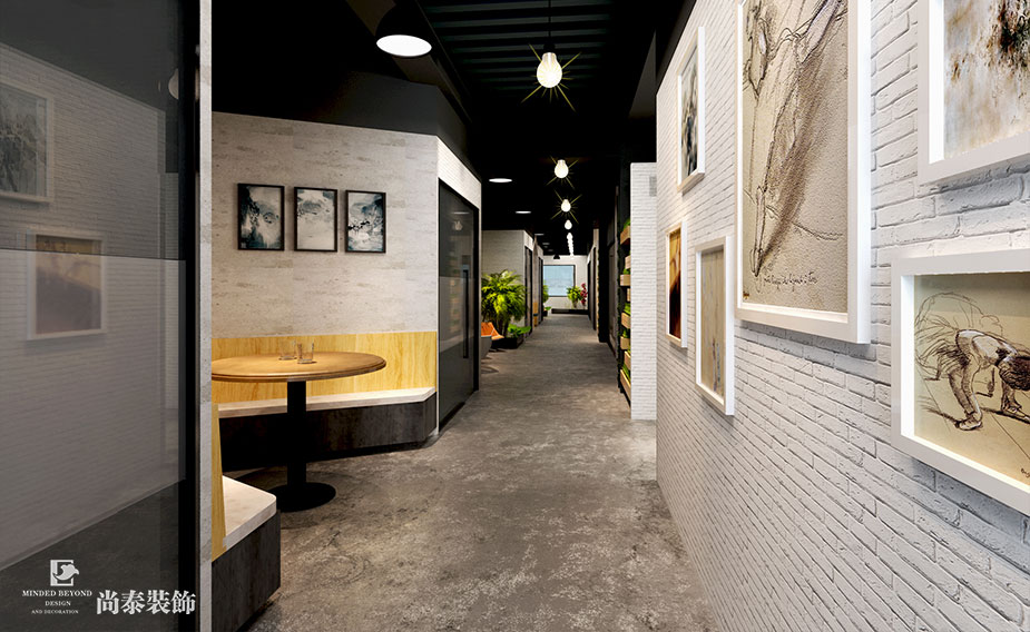 3700余平米眾創(chuàng)空間生態(tài)圈裝修設(shè)計(jì) | 微谷眾創(chuàng)