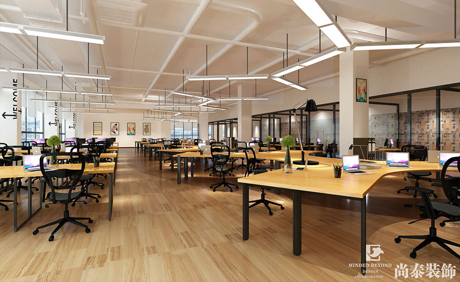 1800㎡聯合辦公社區空間設計 | MeaningTown