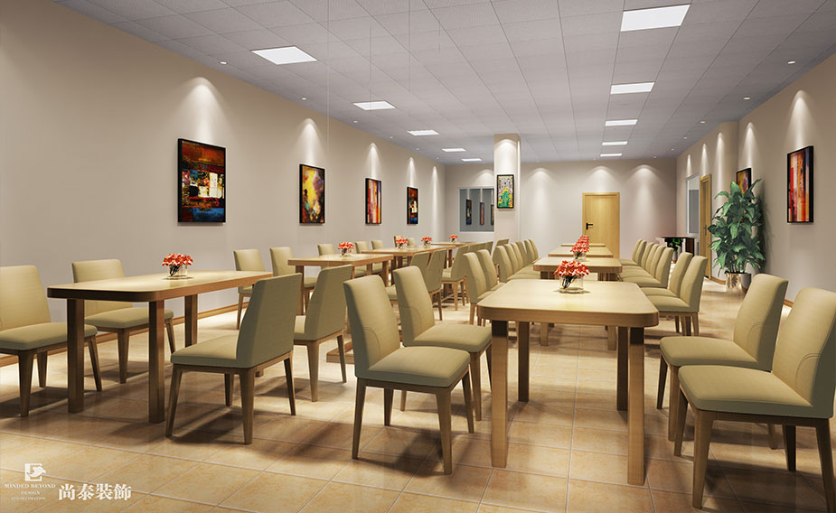 3200㎡老年人托養中心裝修設計 | 幸福世家