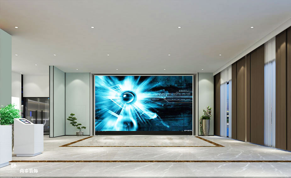 1120平米電商產業(yè)展廳裝修設計 | 多麗貴陽國際