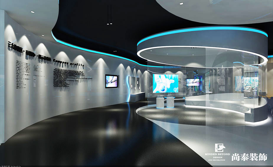 1120平米電商產業(yè)展廳裝修設計 | 多麗貴陽國際