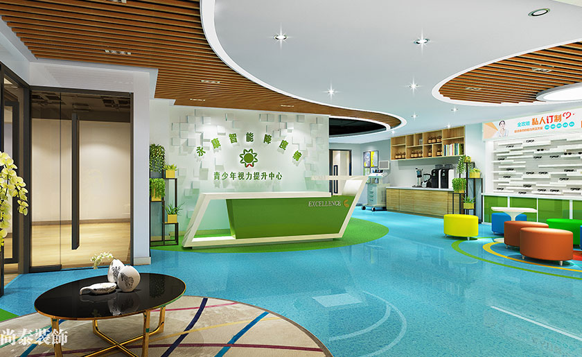 185㎡現(xiàn)代簡(jiǎn)約風(fēng)格眼鏡店裝修 | 永康智能降度鏡