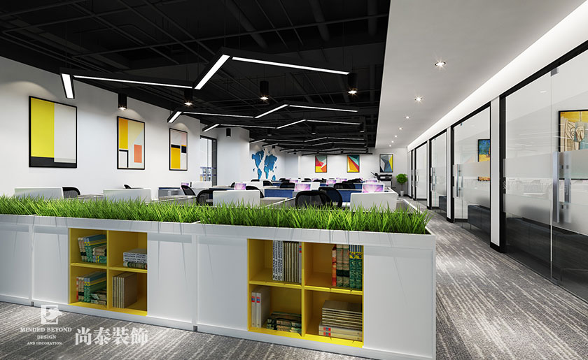 1800㎡生物科技公司裝修設計 | 安泰生物工程