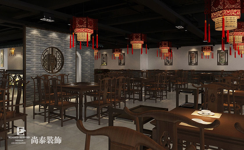 550平米中式風格火鍋店裝修設計 | 蜀天椒火鍋