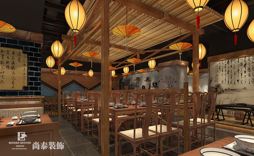 360平米川菜主題餐廳裝修 | 任我行