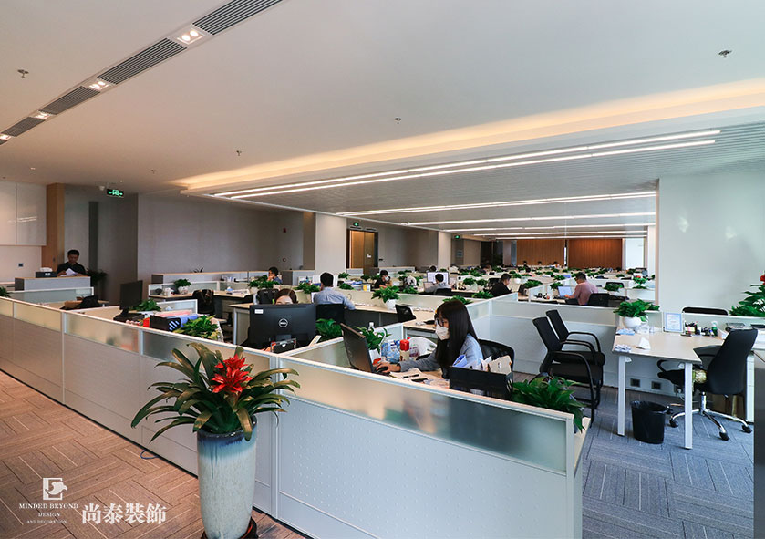 2000㎡現代簡約辦公室設計裝修 | 融創中國