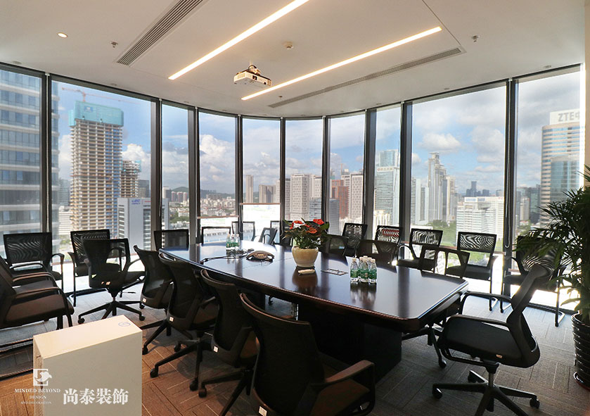 2000㎡現代簡約辦公室設計裝修 | 融創中國