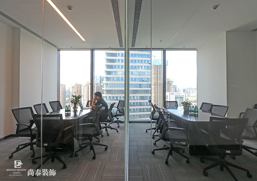 2000㎡現代簡約辦公室設計裝修 | 融創中國