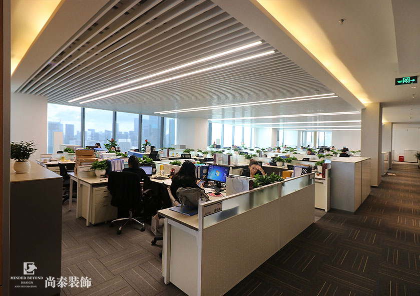 2000㎡現代簡約辦公室設計裝修 | 融創中國