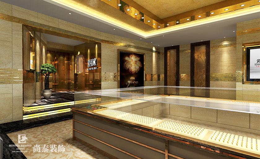 255㎡現代奢華金飾店裝修設計 | 愛福歐