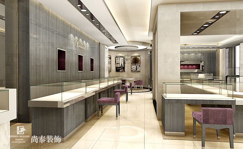 高端質感珠寶店裝修設計 | Foti珠寶