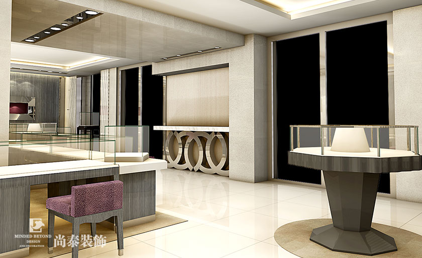 高端質感珠寶店裝修設計 | Foti珠寶