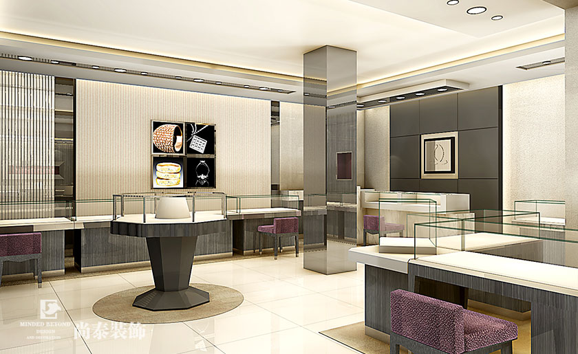 高端質感珠寶店裝修設計 | Foti珠寶