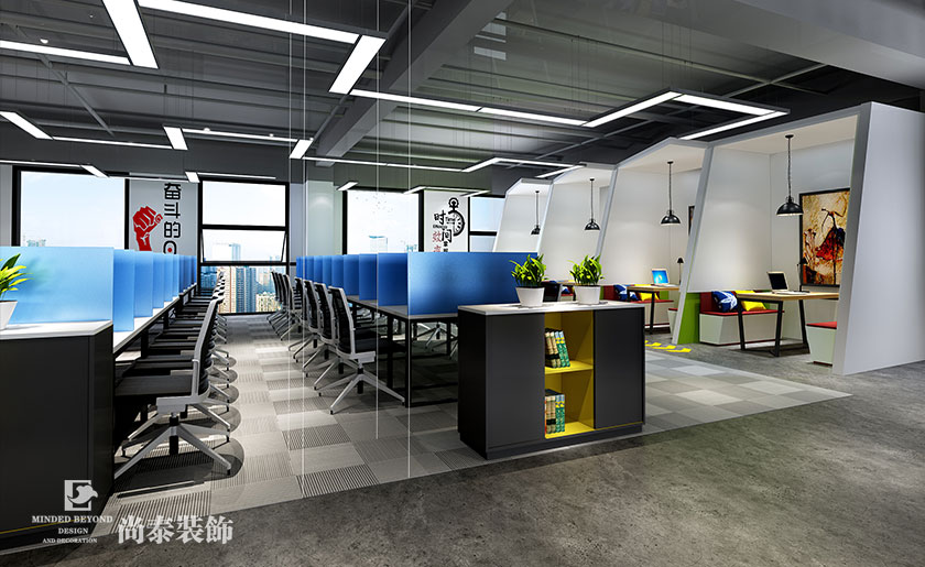 8000㎡教育培訓機構裝修設計 | 尚德教育 