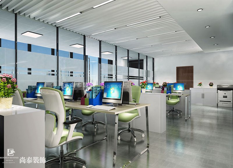 100㎡左右的小型辦公室怎么設計？
