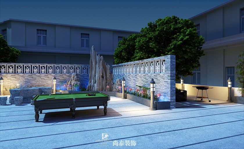 250㎡簡約中式民宿裝修設計 | 觀瀾民宿