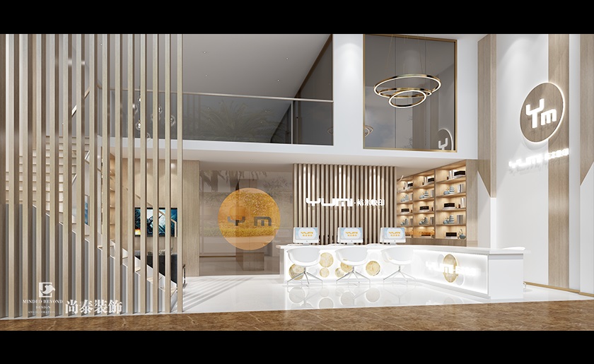 150㎡品牌快印店裝修設計 | 裕米快印