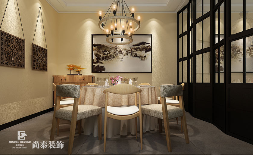 250平米烤魚店裝修設計 | 南有嘉魚