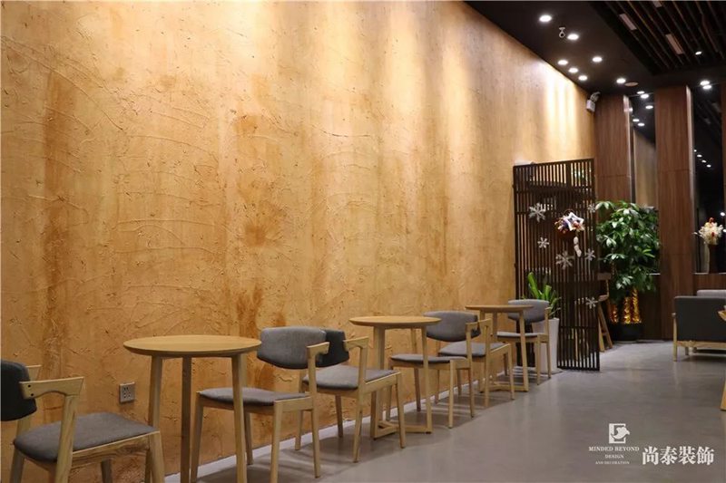 茶飲休閑區裝修實景圖