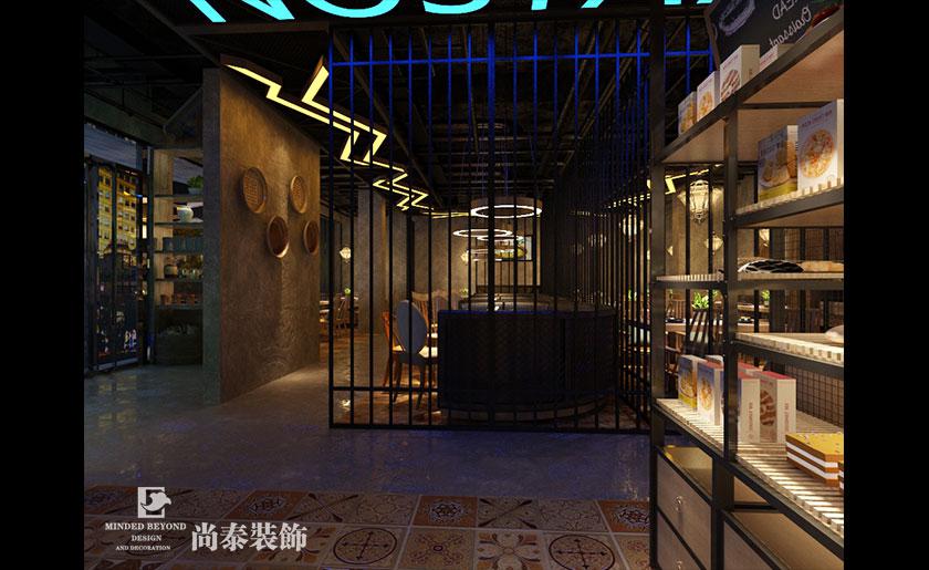 530平米工業風特色餐廳裝飾設計 | 土鄉情