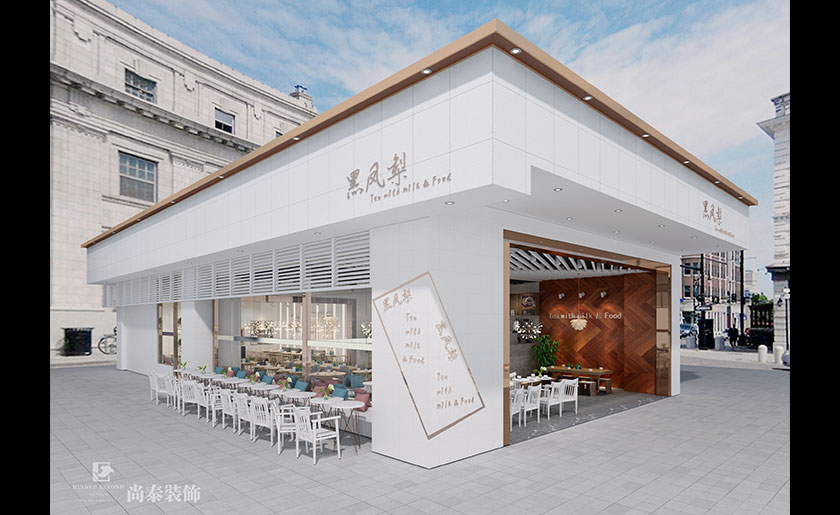 150平米現代簡約唯美餐廳設計 | 黑鳳梨