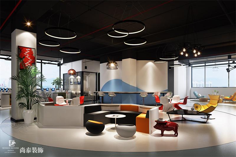 辦公室裝修實(shí)景圖