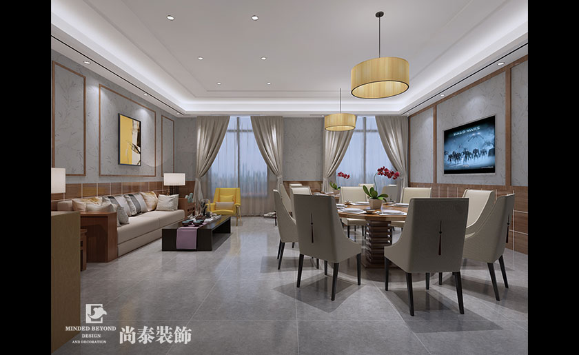 500㎡ 湘菜音樂餐廳裝修效果圖 | 湘御緣