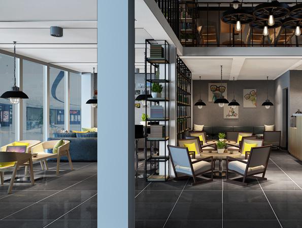 130平米咖啡店設計裝修 | 小象咖啡廳