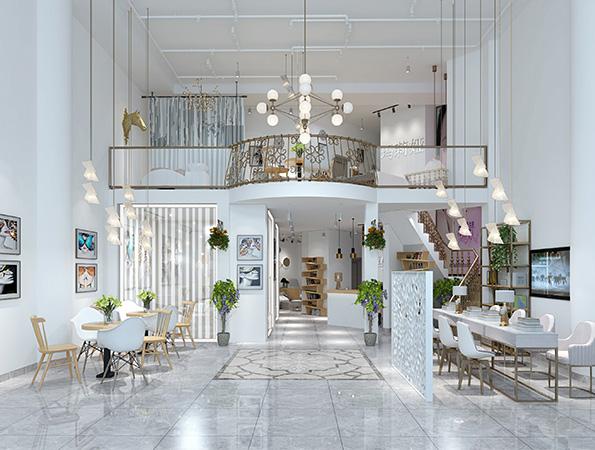 400㎡ 美容美甲店裝修設計 | 瑪莉婭