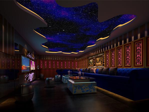 簡約時尚KTV設計效果圖-Magic KTV