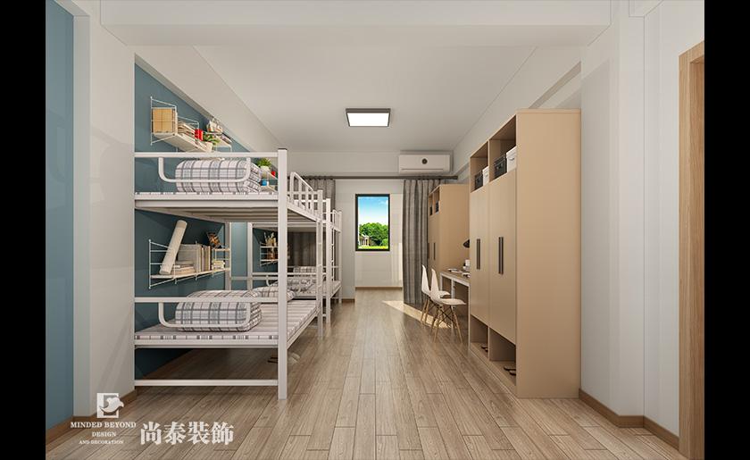 1400平米公寓裝修設計效果圖 | 新湖村公寓