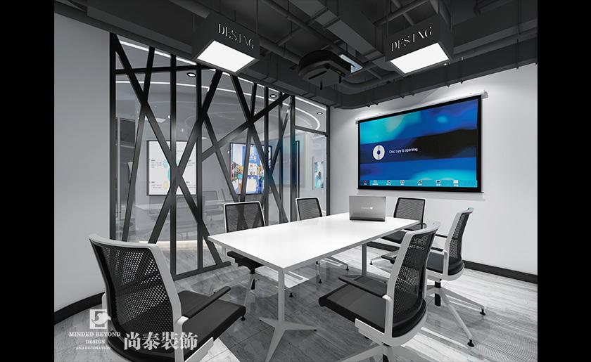 120平米現(xiàn)代簡約廣告展廳裝修設計 | 廣告牛