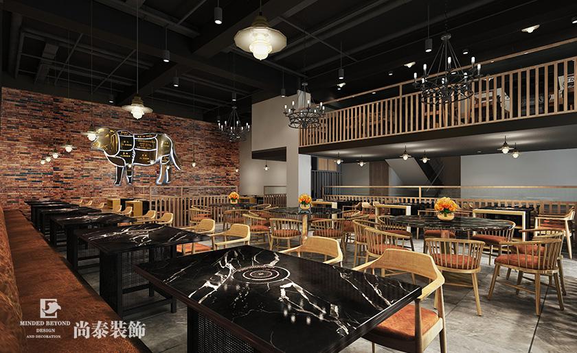 300平潮汕牛肉火鍋店裝修設計 | 臻牛火鍋