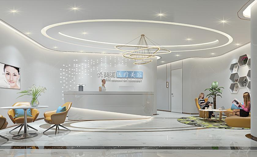 現代簡約500平米醫療美容設計效果圖 | 悅美莉