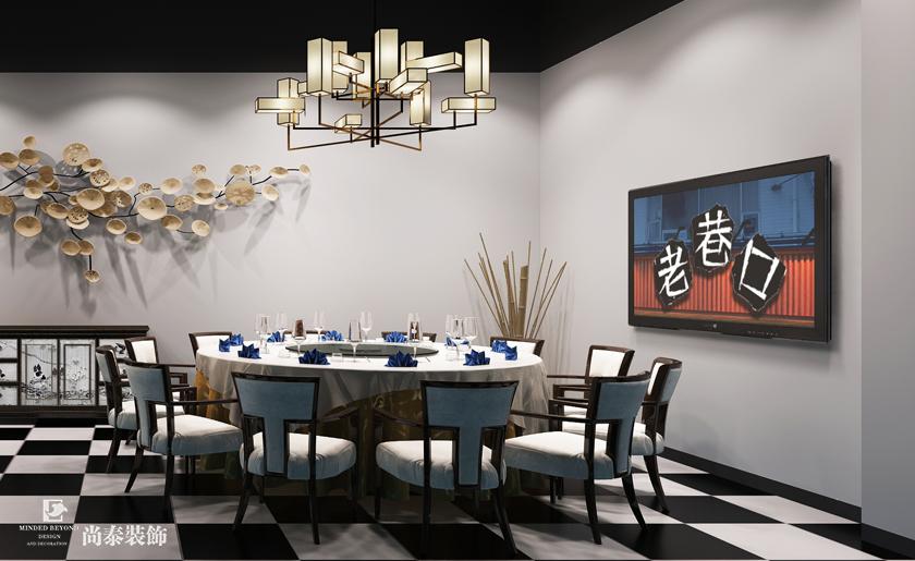 600平米工業風麻辣餐廳裝修設計 | 老巷口