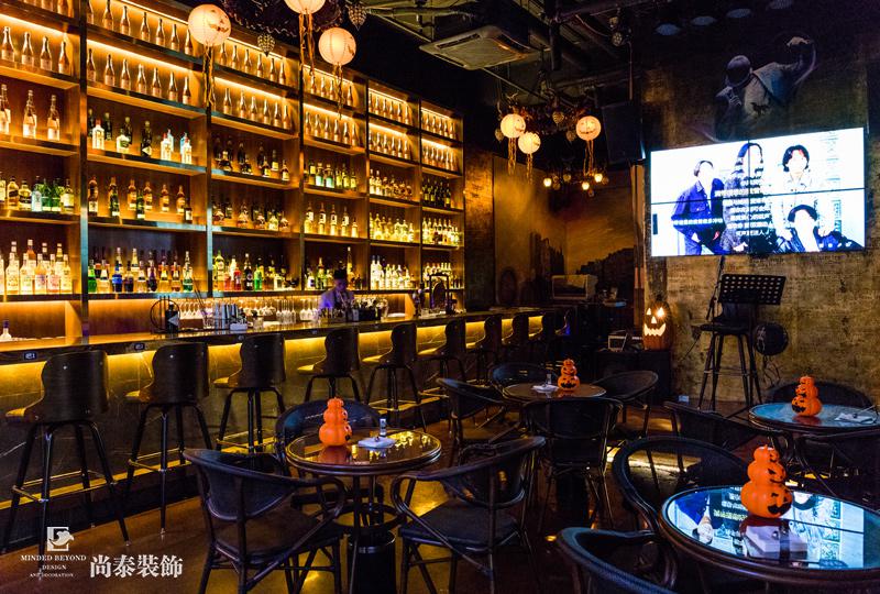 酒吧大廳裝修實景圖 