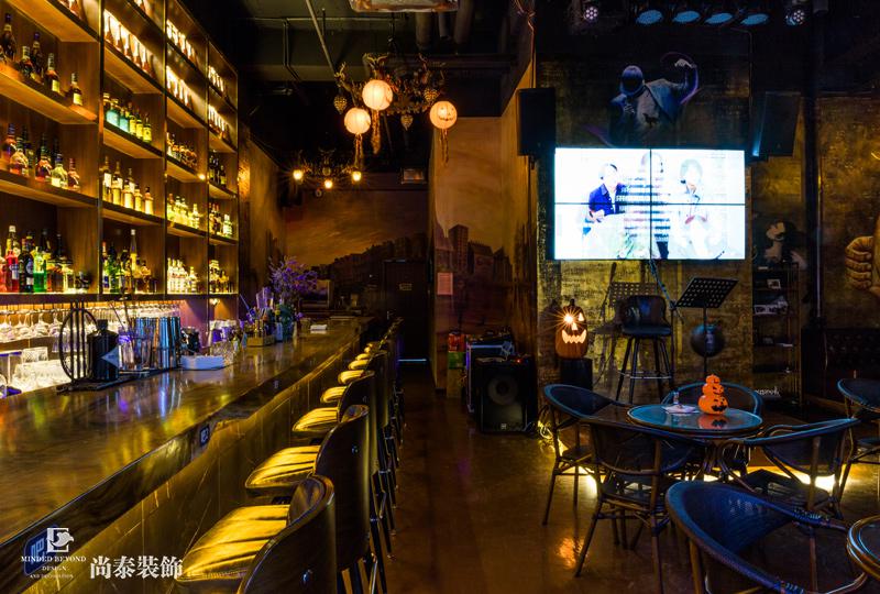 酒吧大廳裝修實景圖 